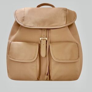 Year of Ours Peach Drawstring Bag NWT